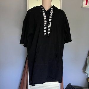 DKNY Sweatshirt Dress Size Medium, Basics, Above the Knee Length, Cotton